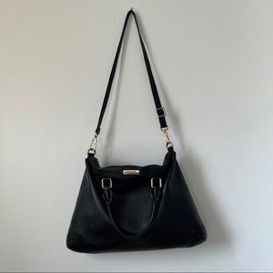 Versace Large Black Leather Bag